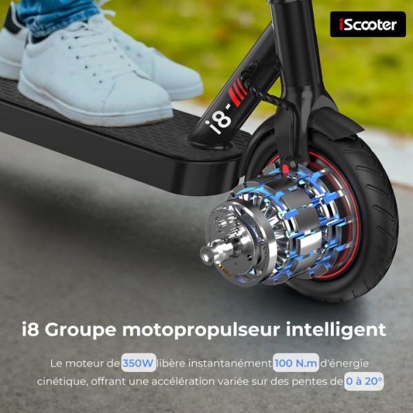 i8 350W Trottinette électrique Pliable