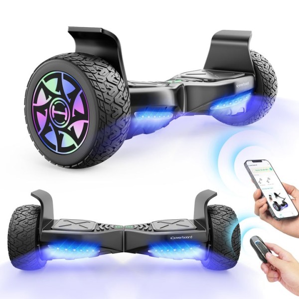 iHoverboard H8 Noir Hoverboard tout-terrain 8.5"